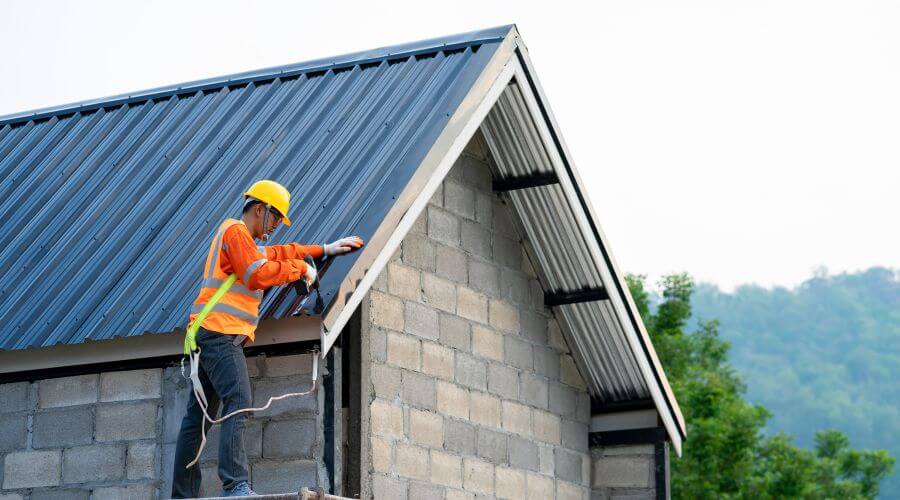 Professional metal roof installation in Douglasville, GA